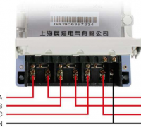 三相电能表怎么接线，电表度数怎么读取